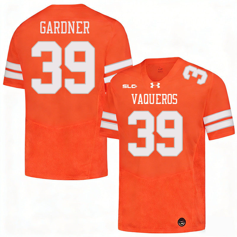UT Rio Grande Valley Vaqueros #39 Brysen Gardner College Football Jerseys,Uniforms-Orange